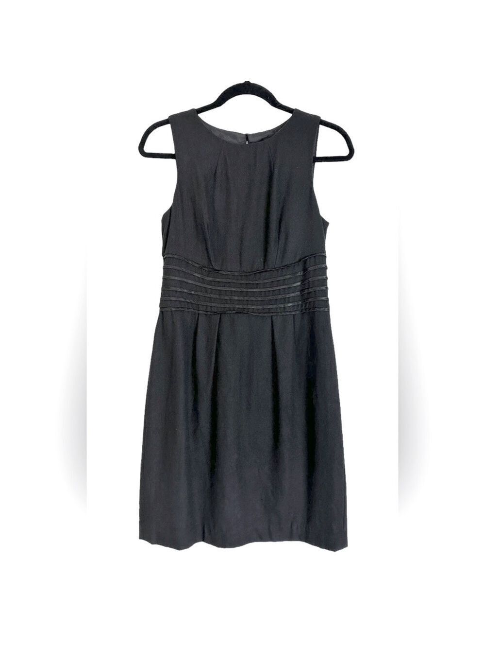 Banana Republic Black Sleeveless Lined Dress Size 6P Little Black Dress LBD